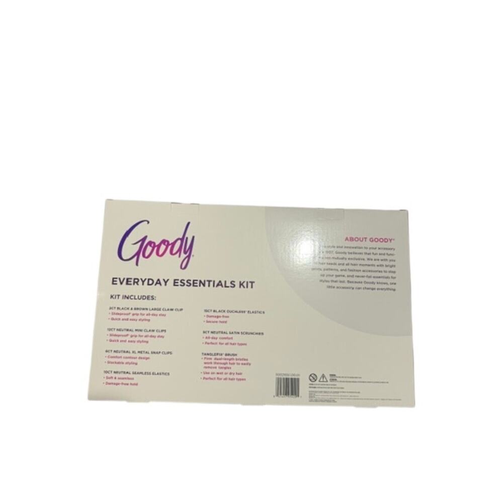 Goody Hair Accessories Gift Set 31 Piece Brushes Clips Elastics Headbands New